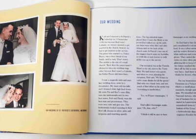 Open page 'Our wedding'